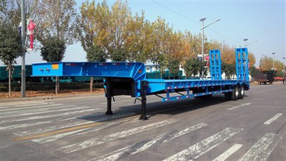 3 Axle Low Bed Semi Trailer