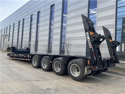 Low Bed Truck Trailer