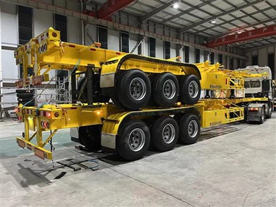 Skeleton Semi-trailer