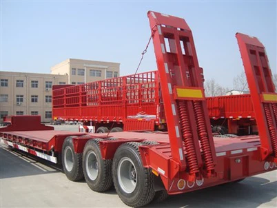 100 Tons Low Bed Trailer For Sale
