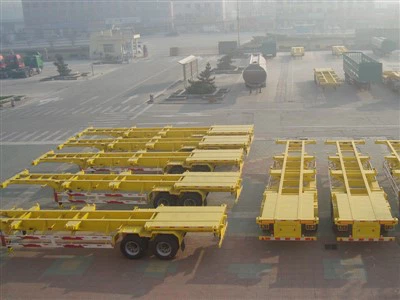 2 Axle 40ft Skeletal Trailer For Sale