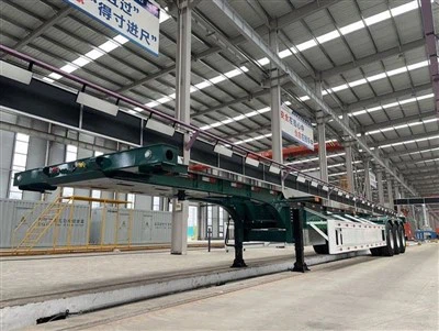 20/40ft Container Chassis Trailer For Nigeria