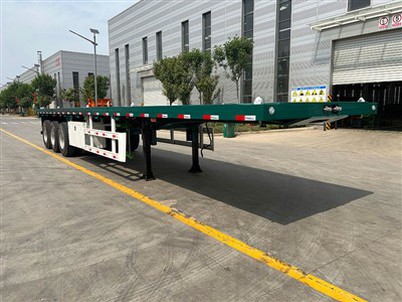 3 Axles 40ft Flatbed Trailer For Sale