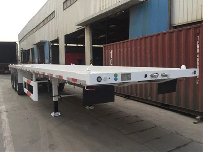 40ft Flatbed Cargo Semi Trailer