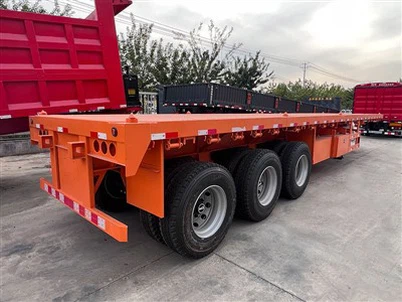 40ft Flatbed Semi Trailer For Sale At Factory Price