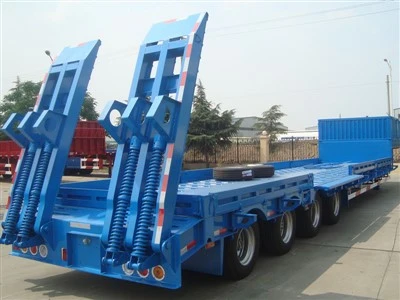 High Quality Lowbed Semi Trailer For Sale