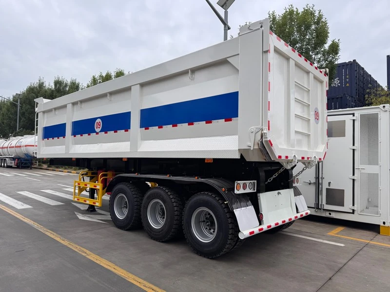 Tri Axle 50 Ton Dump Semi Trailer best
