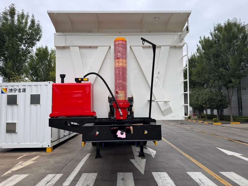Tri Axle 50 Ton Dump Semi Trailer factory