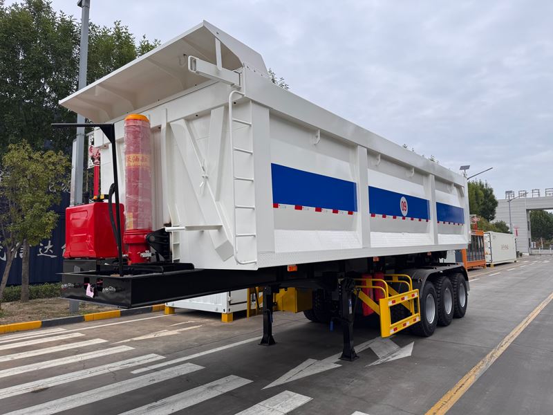 Tri Axle 50 Ton Dump Semi Trailer
